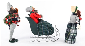 BYERS' CHOICE 95 & 96 THE CAROLERS DOLLS - LOT OF 10