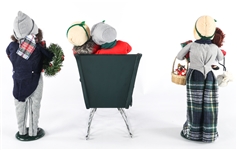 BYERS' CHOICE 95 & 96 THE CAROLERS DOLLS - LOT OF 10
