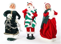 BYERS' CHOICE THE CAROLERS DOLLS - LOT OF 10