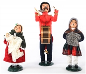 BYERS' CHOICE THE CAROLERS DOLLS - LOT OF 10
