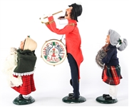 BYERS' CHOICE THE CAROLERS DOLLS - LOT OF 10