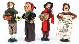 BYERS' CHOICE THE CAROLERS DOLLS - LOT OF 10