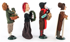 BYERS' CHOICE THE CAROLERS DOLLS - LOT OF 10