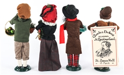 BYERS' CHOICE THE CAROLERS DOLLS - LOT OF 10
