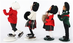 BYERS' CHOICE CAROLERS - LOT OF NINE