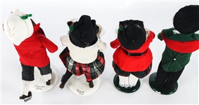 BYERS' CHOICE CAROLERS - LOT OF NINE