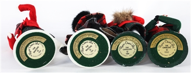 BYERS' CHOICE CAROLERS - LOT OF NINE