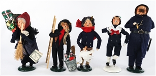 BYERS' CHOICE CAROLERS - LOT OF NINE