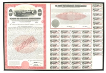 $1000 ALBANY & SUSQUEHANNA RAILROAD CO. SPECIMEN BOND