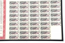 $1000 ALBANY & SUSQUEHANNA RAILROAD CO. SPECIMEN BOND
