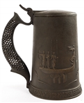 UKRAINIAN MONUMENT COMMEMORATIVE METAL TANKARD