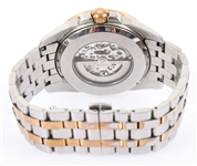 MEN'S BULOVA TWO-TONE AUTOMATIC WRIST WATCH #98A166