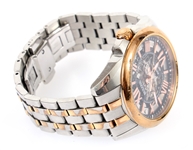 MEN'S BULOVA TWO-TONE AUTOMATIC WRIST WATCH #98A166
