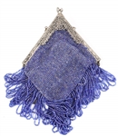 20TH C. BEADED BAGS AND LEATHER COIN PURSES