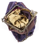 20TH C. BEADED BAGS AND LEATHER COIN PURSES