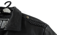 CORCORAN LEATHER JUMP BOOTS & WILD RIDER LEATHER JACKET