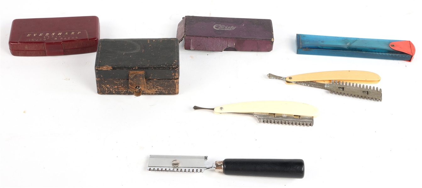 SAFETY RAZORS - LOT OF 7