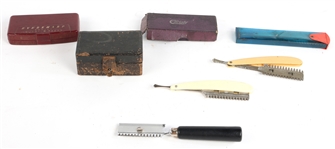 SAFETY RAZORS - LOT OF 7