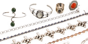 STERLING SILVER FASHION JEWELRY - BRACELETS & MORE