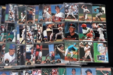 1991-1992 TOPPS STADIUM CLUB BASEBALL TRADING CARDS