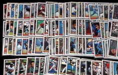1991-1992 TOPPS BASEBALL TRADING CARDS