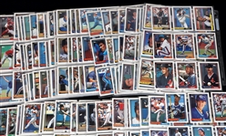 1991-1992 TOPPS BASEBALL TRADING CARDS