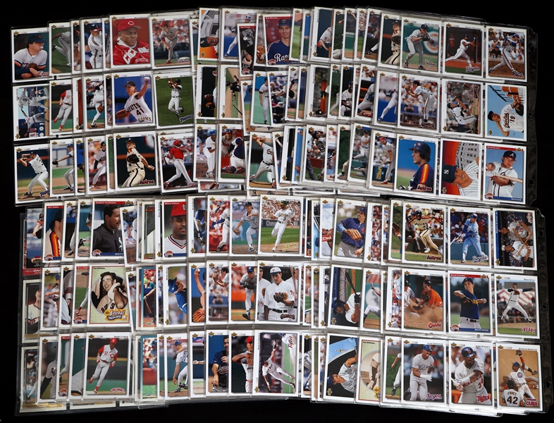 1991 UPPER DECK BASEBALL TRADING CARDS