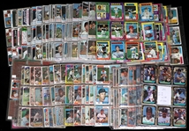 1970s & 80s TOPPS BASEBALL TRADING CARDS