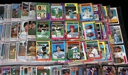 1970's & 80's TOPPS BASEBALL TRADING CARDS