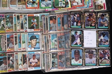 1970's & 80's TOPPS BASEBALL TRADING CARDS