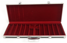 POKER CHIP/GAMING TOKEN STORAGE CASES - LOT OF 5