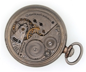 ELGIN WHITE GOLD FILLED CASE POCKET WATCH