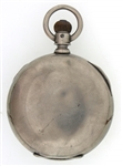 ELGIN G.M. WHEELER SILVERINE CASE POCKET WATCH