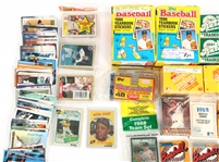 1980'S - 90'S BASEBALL TRADING CARDS, YEARBOOK STICKERS