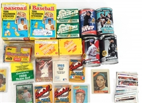 1980'S - 90'S BASEBALL TRADING CARDS, YEARBOOK STICKERS