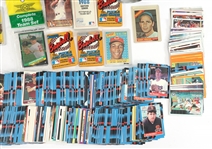 1980'S - 90'S BASEBALL TRADING CARDS, YEARBOOK STICKERS