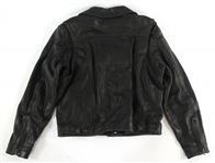 HARLEY DAVIDSON BLACK LEATHER JACKETS & VEST