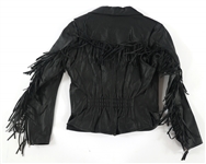 HARLEY DAVIDSON BLACK LEATHER JACKETS & VEST
