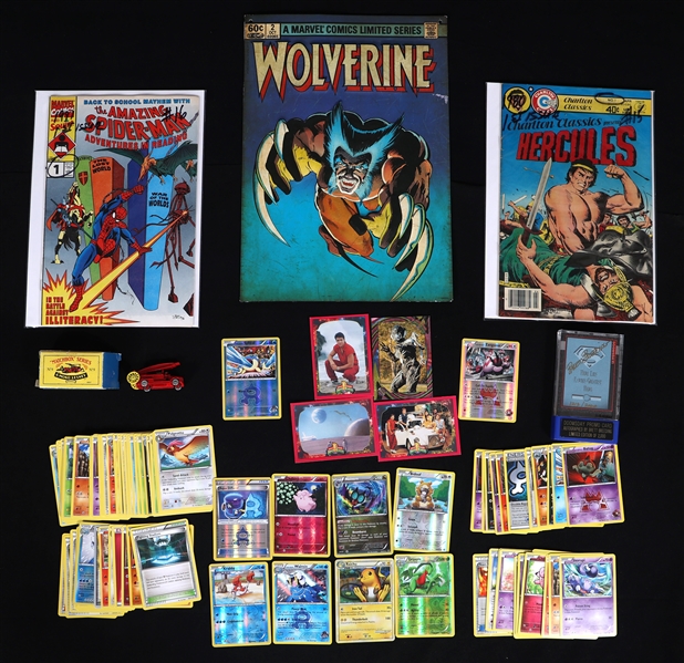 MOVIE & TELEVISION TRADING CARDS AND COMICS