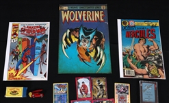 MOVIE & TELEVISION TRADING CARDS AND COMICS
