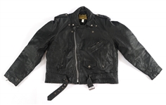 MEN'S BLACK LEATHER JACKETS, VEST, & PANTS