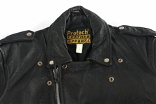 MEN'S BLACK LEATHER JACKETS, VEST, & PANTS