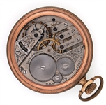 ELGIN WHITE METAL CASE POCKET WATCH