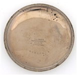 ELGIN WHITE METAL CASE POCKET WATCH