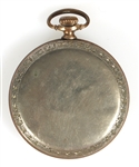 ELGIN WHITE METAL CASE POCKET WATCH