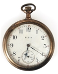 ELGIN GOLD FILLED CASE POCKET WATCH