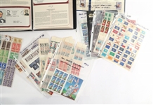 INTL. & U.S. FIRST DAY COVERS & UNUSED STAMPS SHEETS