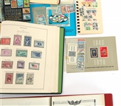 DOMESTIC AND INTERNATIONAL STAMPS & ALBUMS
