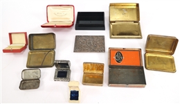 COLLECTION OF DECORATIVE BOXES