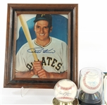 SIGNED BASEBALLS & PHOTOS - OLIVIA, DREW, KINER, VENTURA